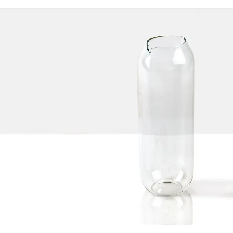 Designer Ibridi Glass Bottle - 120 x 120 x 330 mm - Set of 6