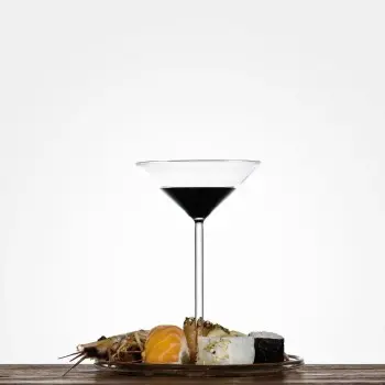 Designer Ambrosia Stand, Conical Version - 230 x 230 x 230 mm - Set of 6