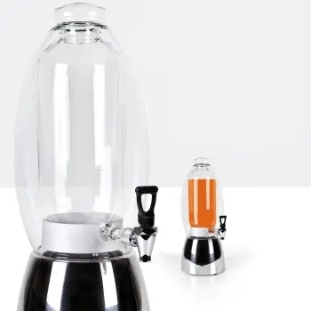Designer Oscar Dispenser With Base - 330 x 330 x 350 mm