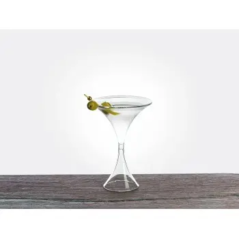 Designer Alfredo Martini Glass - 120 x 120 x 240 mm - Set of 6