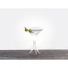 Designer Alfredo Martini Glass - 120 x 120 x 240 mm - Set of 6