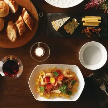 Noritake Conjunto Collection Hexagonal Deep Plate 27cm - Set of 2