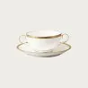 Noritake Rochelle Gold Collection Cream Soup Cup 275ml - Set of 4