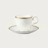 Noritake Rochelle Gold Collection Tea/Coffee Cup 250ml - Set of 4