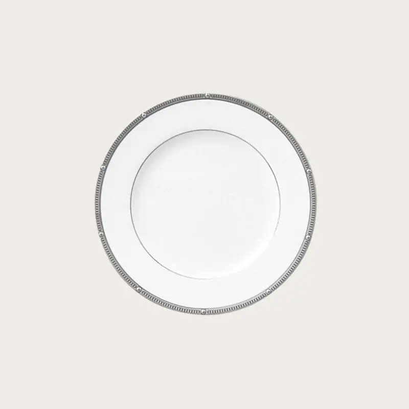 Noritake Rochelle Platinum Collection B/B Plate 16.5cm - Set of 4