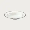 Noritake Rochelle Platinum Collection Soup Plate 21.5cm - Set of 4