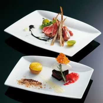 Noritake Grandir Collection Rectangular Plate 27.5cm - Set of 4