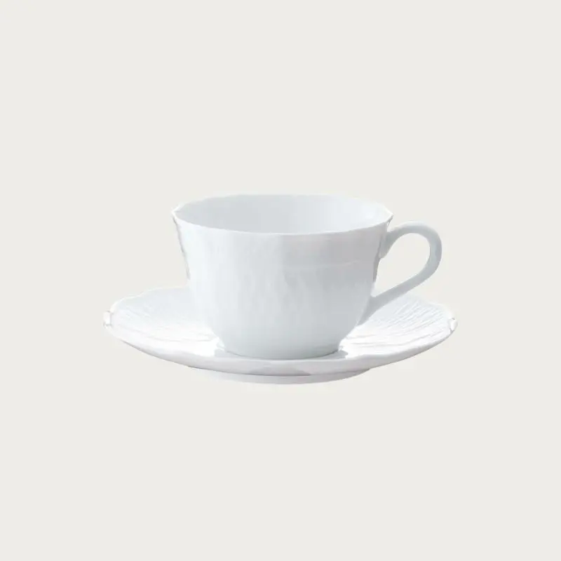 Noritake Cher Blanc Collection Tea/Coffee Cup 215ml - Set of 4