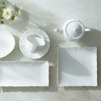 Noritake Cher Blanc Collection Saucer 15cm - Set of 4