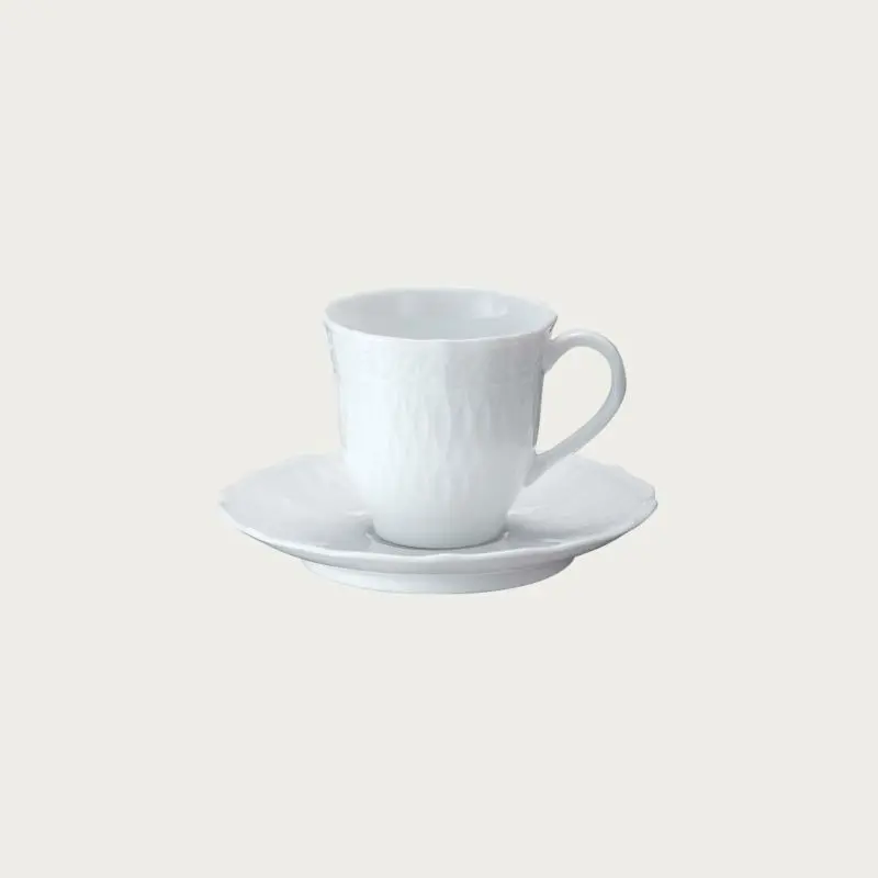 Noritake Cher Blanc Collection Espresso Saucer 11cm - Set of 4