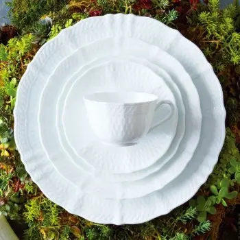 Noritake Cher Blanc Collection Plate 27.5cm - Set of 4