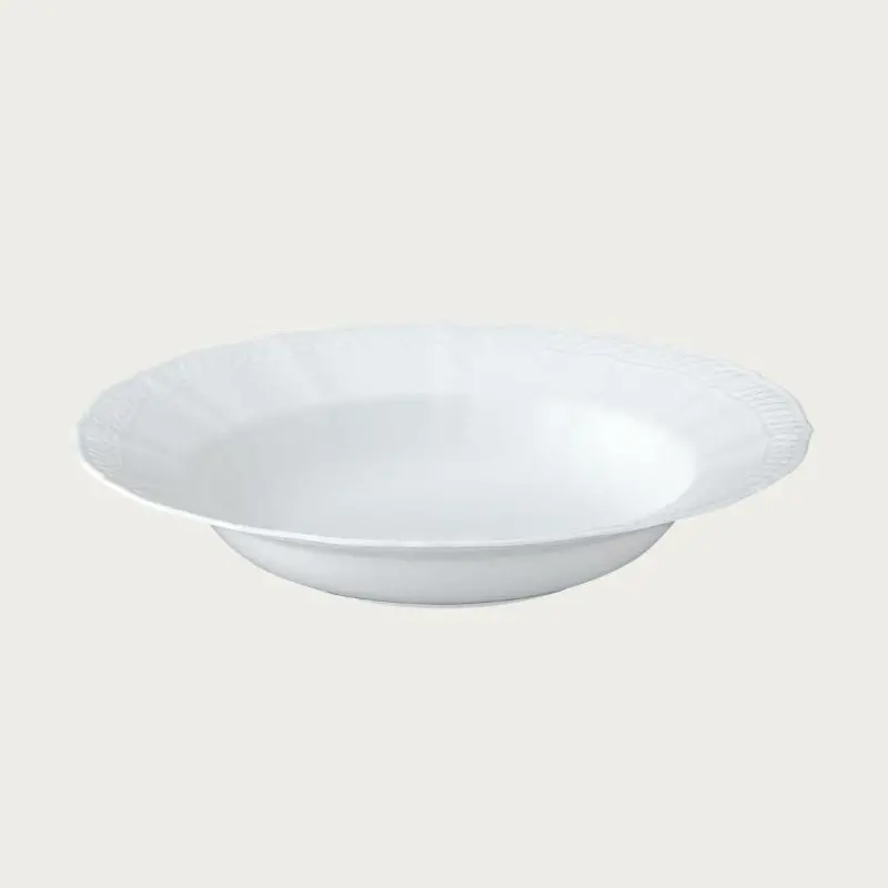 Noritake Cher Blanc Collection Soup Plate 24cm - Set of 4