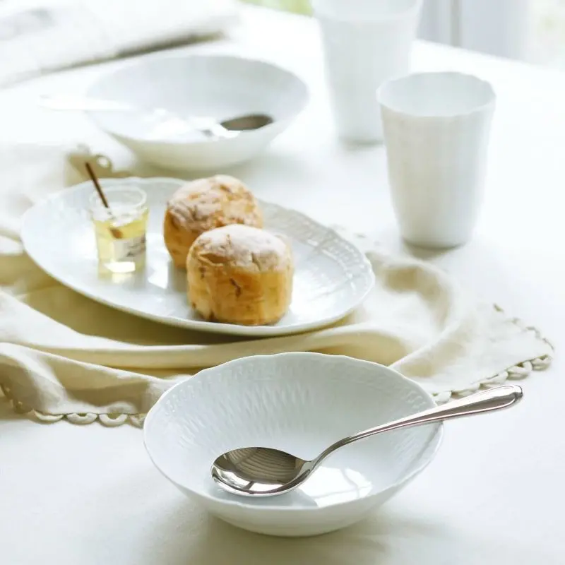 Noritake Cher Blanc Collection Bowl 17cm - Set of 4