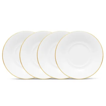 Noritake Accompanist Collection Espresso Saucer 12cm - Set of 4
