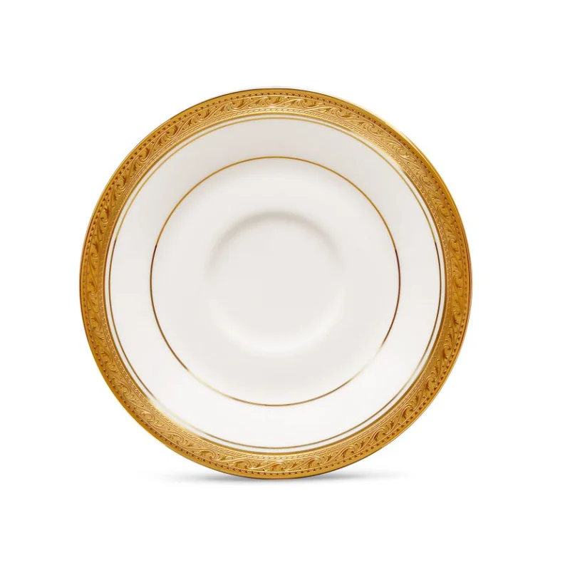 Noritake Crestwood Gold Collection Saucer 15cm - Set of 4 Noritake Crestwood Gold Collection Saucer 15cm - Set of 4