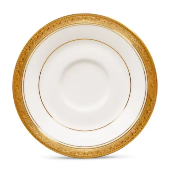 Noritake Crestwood Gold Collection Saucer 17cm - Set of 4