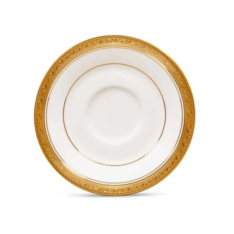 Noritake Crestwood Gold Collection Saucer 17cm - Set of 4 Noritake Crestwood Gold Collection Saucer 17cm - Set of 4