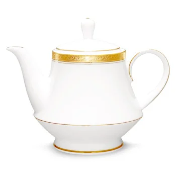 Noritake Crestwood Gold Collection Teapot with Cover 1200ml