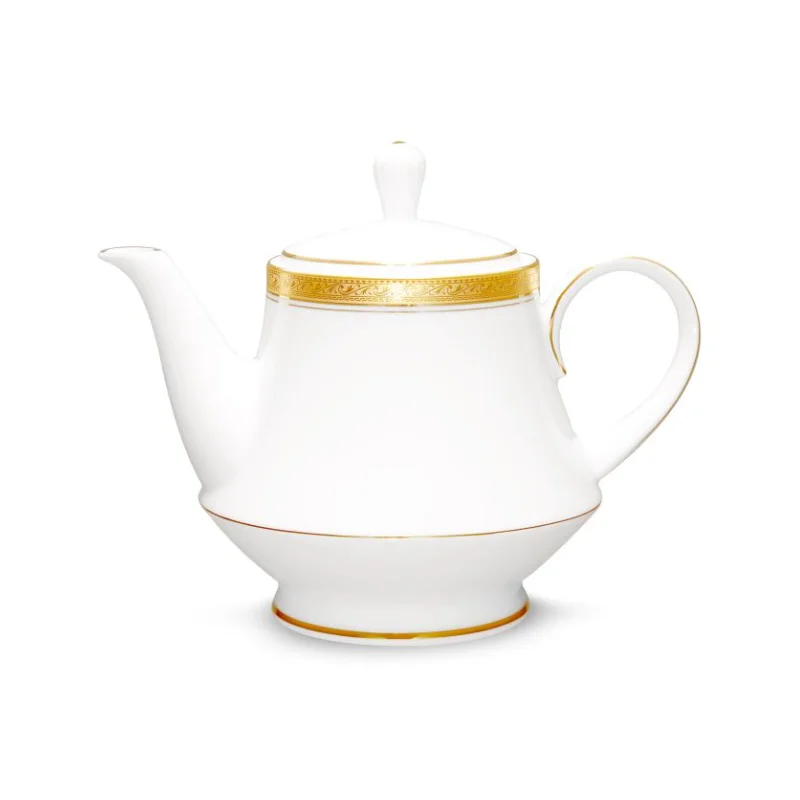 Noritake Crestwood Gold Collection Teapot with Cover 1200ml