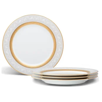 Noritake Crestwood Gold Collection Accent Plate 23cm - Set of 4