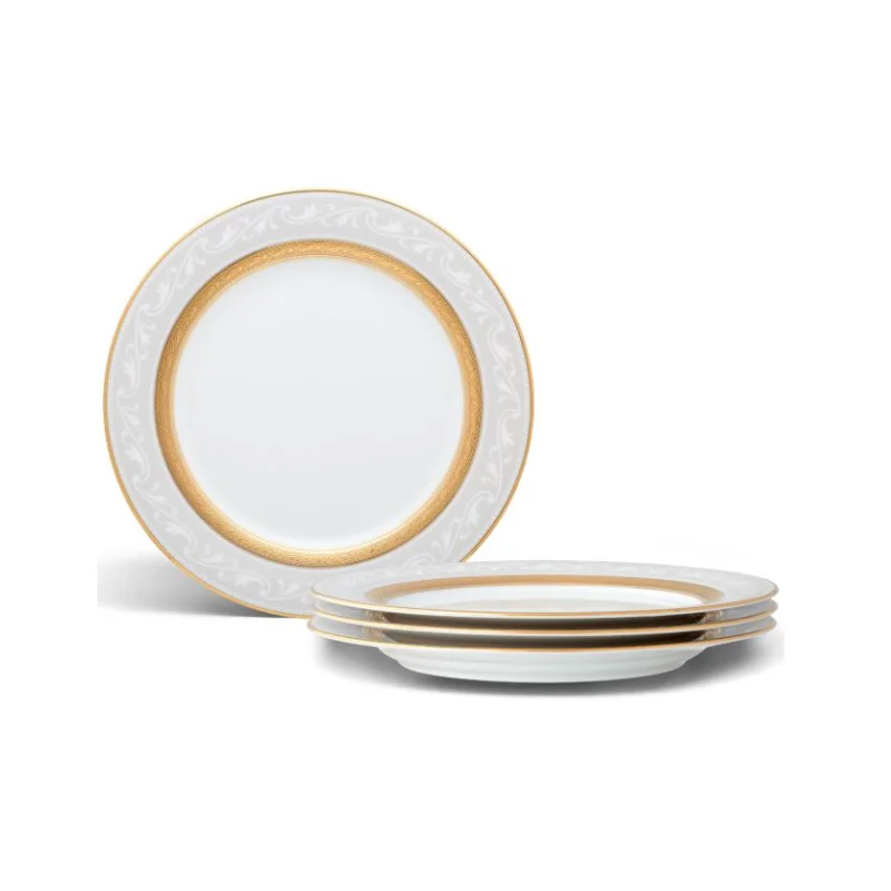 Noritake Crestwood Gold Collection Accent Plate 23cm - Set of 4