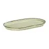 Porline Hightlight Pine Collection Oval Platter 24 cm - Set of 12