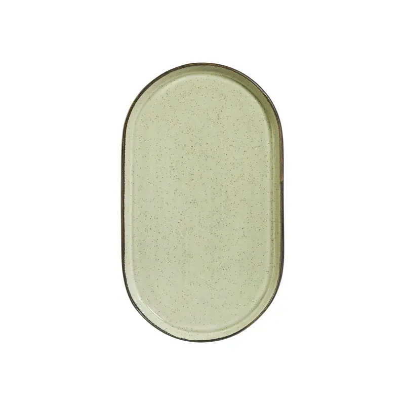 Porline Hightlight Pine Collection Oval Platter 14 cm - Set of 48