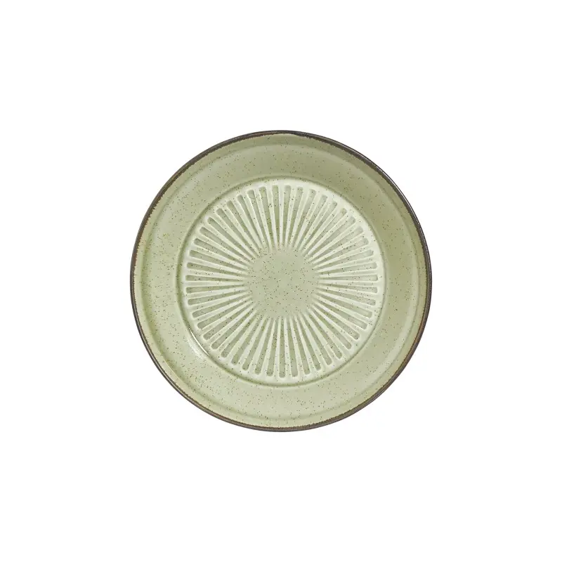 Porline Hightlight Pine Collection Sun Deep Plate 24 cm - Set of 6