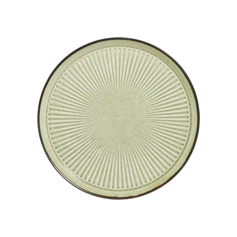 Porline Hightlight Pine Collection Sun Flat Plate 28 cm - Set of 6
