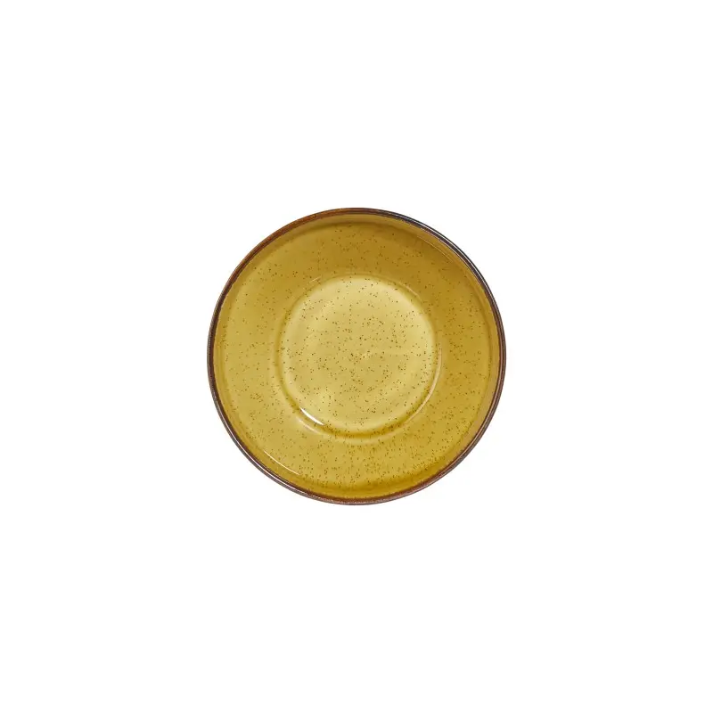 Porline Highlight Mustard Collection Bowl 14 cm - Set of 24