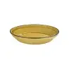 Porline Highlight Mustard Collection Deep Plate 19 cm - Set of 12