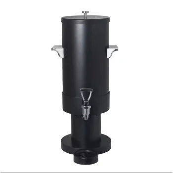 Creations Buffet Coffee Urn With Stand 8 3/4 in x 11 in x 23 1/2 in (3 Gal) Stainless Steel And Black