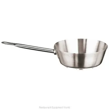 Paderno Grand Gourmet Stainless Steel Saute Pan Splayed - 1 1/4 qts - D: 7 1/8" H: 2 3/8"