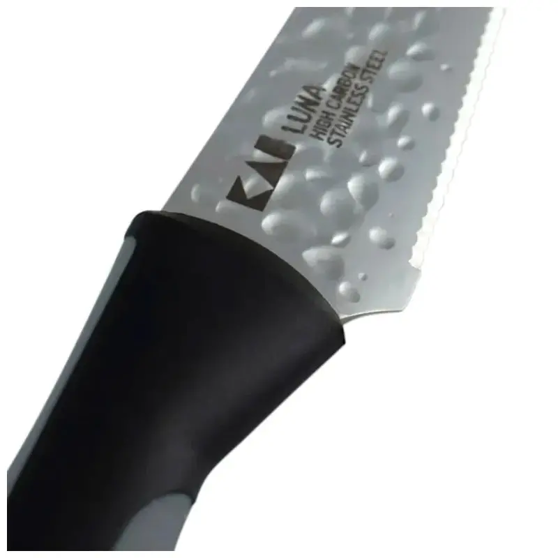 Kai Luna Multi-Utility Knife 6" w/Sheath and Soft-grip Handle - Pack of 3