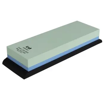 Shun Combination Whetstone w/ Rubber Base - 1000/3000 Grit