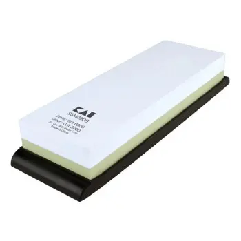 Shun Combination Whetstone w/ Rubber Base - 3000/6000 Grit