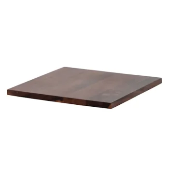 Creations Buffet Square Top Tier Tile 9 1/2 in x 9 1/2 in x 5/8 in Spire Dark Brown