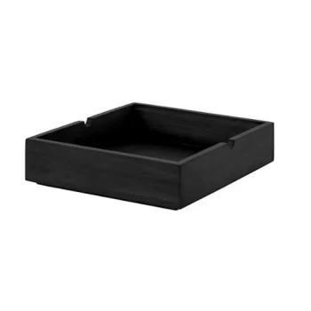 Creations Buffet Gastronorm 1/2 Box 11 1/2 in x 13 7/8 in x 3 in Pivot Onyx