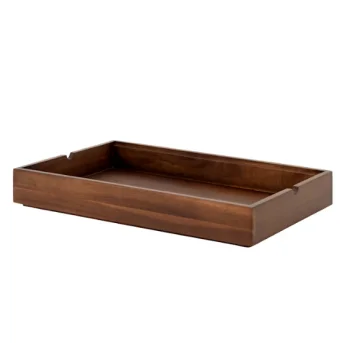 Creations Buffet Gastronorm 1/1 Box 21 7/8 in x 13 3/4 in x 3 in Pivot Dark Brown