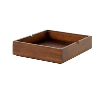 Creations Buffet Gastronorm 1/2 Box 11 1/2 in x 13 7/8 in x 3 in Pivot Dark Brown