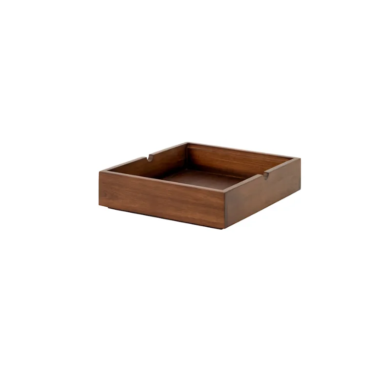 Creations Buffet Gastronorm 1/2 Box 11 1/2 in x 13 7/8 in x 3 in Pivot Dark Brown