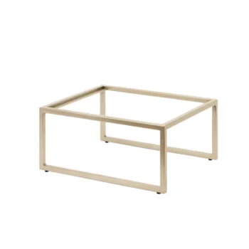 Creations Buffet Rectangle Riser 11 1/2 in x 13 7/8 in x 6 in Pivot Champagne