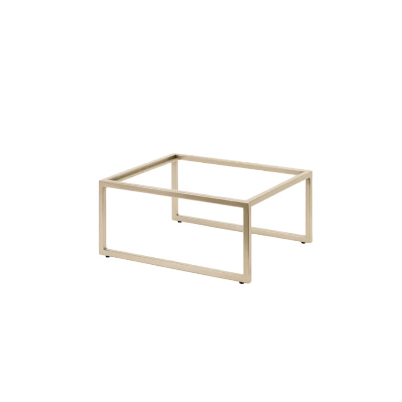 Creations Buffet Rectangle Riser 11 1/2 in x 13 7/8 in x 6 in Pivot Champagne