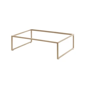 Creations Buffet Rectangle Riser 21 7/8 in x 13 7/8 in 6 in Pivot Champagne