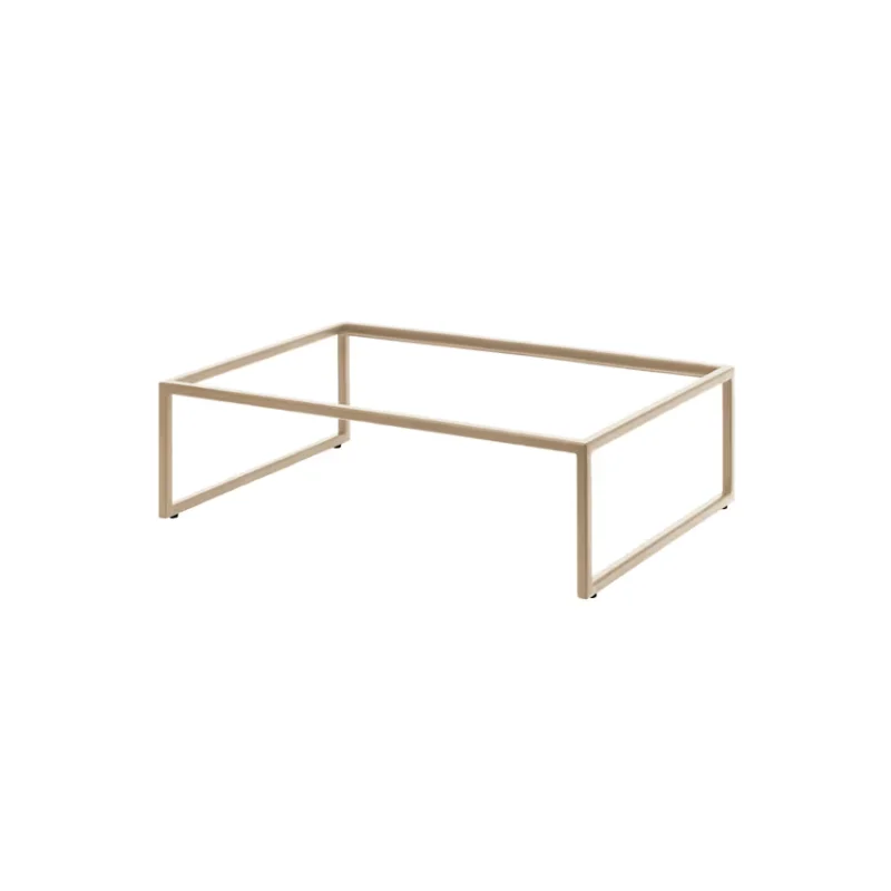 Creations Buffet Rectangle Riser 21 7/8 in x 13 7/8 in 6 in Pivot Champagne