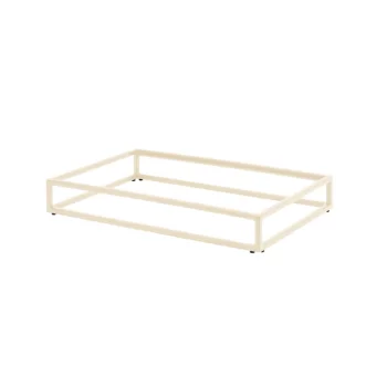 Creations Buffet Rectangle Riser 21 7/8 in x 13 7/8 in x 3 in Pivot Ivory