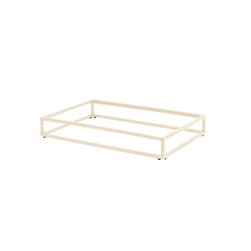 Creations Buffet Rectangle Riser 21 7/8 in x 13 7/8 in x 3 in Pivot Ivory