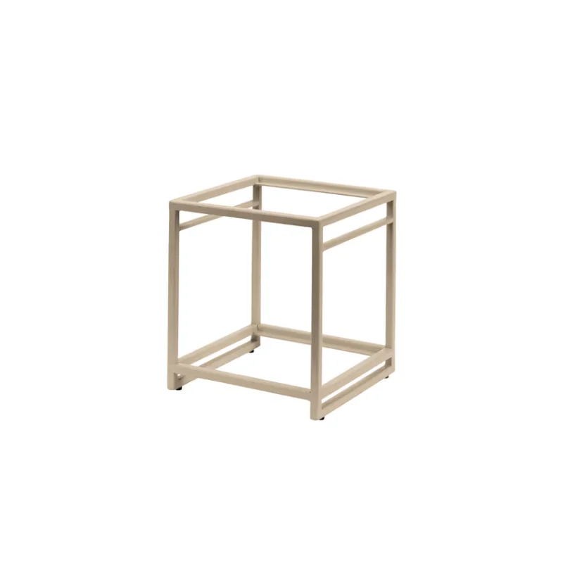 Creations Buffet Square Tiered Riser 9 1/2 in x 9 1/2 in x 10 1/2 in Spire Champagne