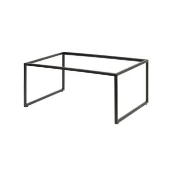 Creations Buffet Rectangle Riser 21 7/8 in 13 7/8 in x 9 in Pivot Black