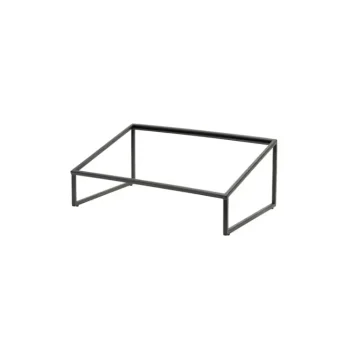 Creations Buffet Rectangle Angled Riser 13 7/8 x 21 7/8 in x 8 1/2 in Pivot Black